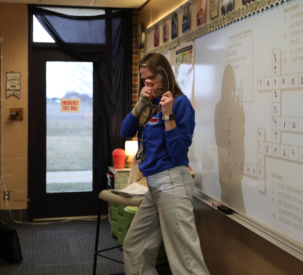 Ms. Bean Wins PHM Impact Award Grissom Middle School